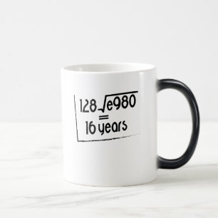 Taza Mágica Soy amante divertido de la matemáticas del regalo