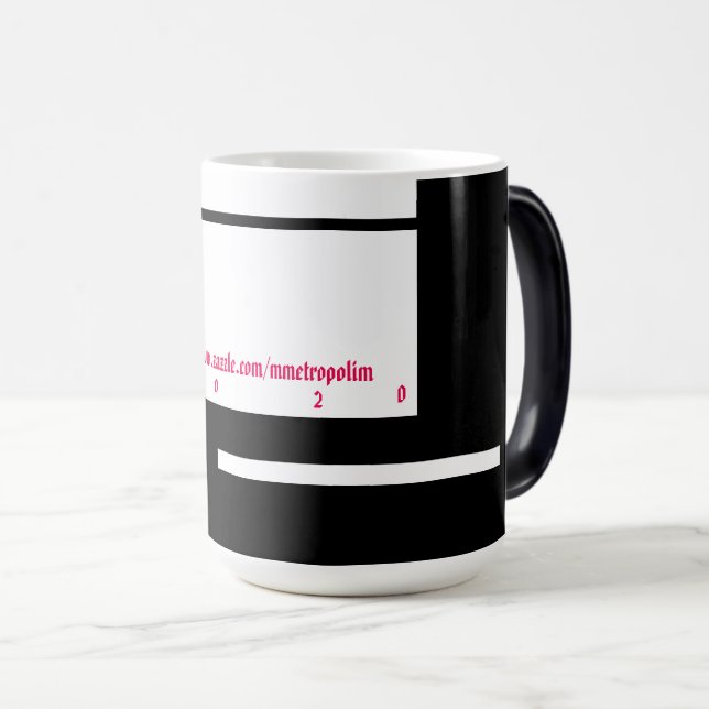 Taza Mágica Space Age Daily Mug bY #Metropolim (Anverso derecho)