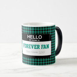 Taza Mágica Sports Hello Mi Nombre Es Philly Houndstoth Year