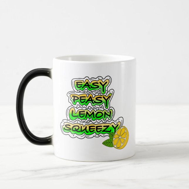 Taza Mágica Squeezón fácil de limón (Izquierda)