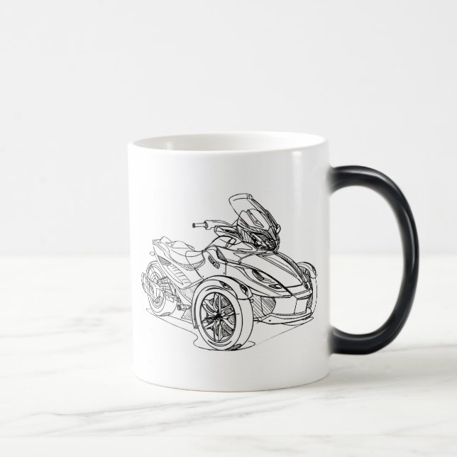 Taza Mágica ST 2013 de CanAm Spyder (Derecha)