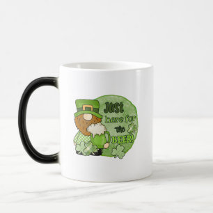 Taza Mágica St. Patrick Green Gnome   Acá Para La Cerveza