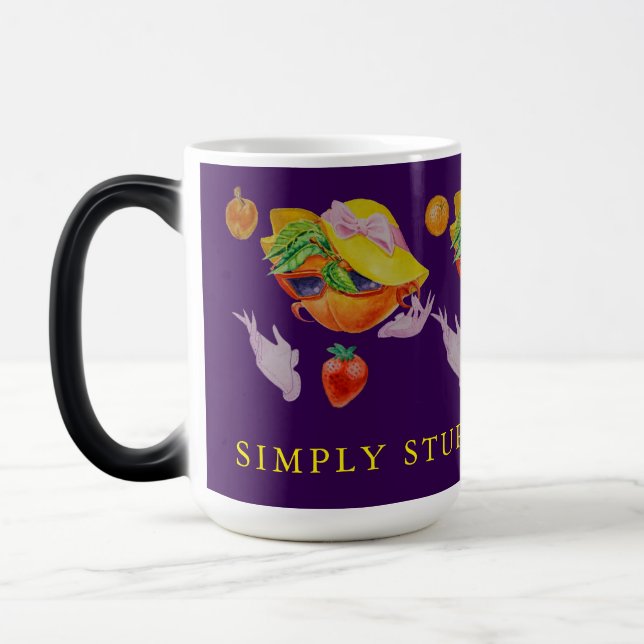 TAZA MÁGICA STUPENDOUSLY FRUIT DESIGNED WOMEN'S MUG  (Izquierda)