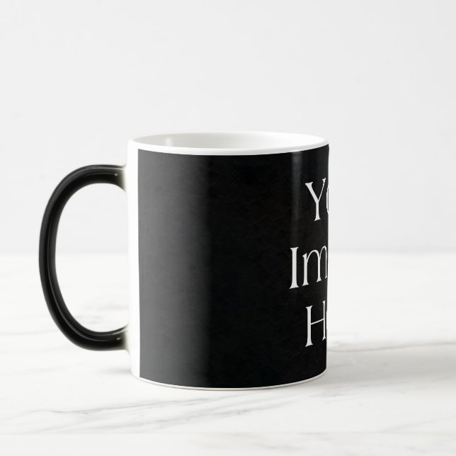 Taza Mágica Su imagen aquí Mug (Izquierda)