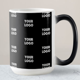 Taza Mágica Su logotipo logotipo logotipo de repetición simple