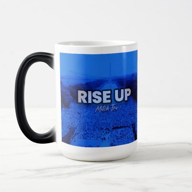 Taza Mágica Subir el café Mug (Izquierda)