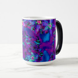 Taza Mágica Suculentas flores de sedición en Verde azulado, ma