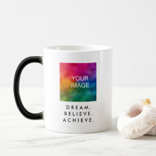 Taza Mágica Sueño Motivacional Creer Alcanzar Cita Personaliza
