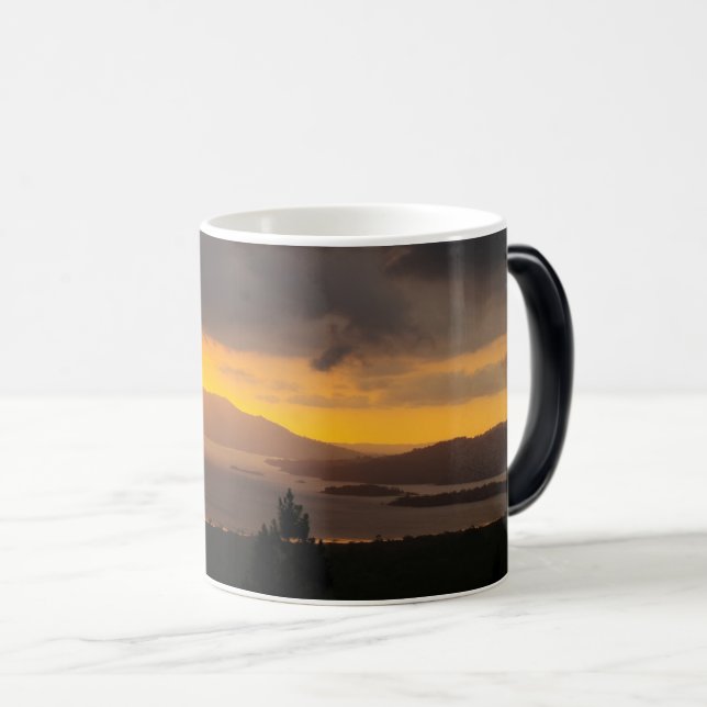 Taza Mágica Sunset de Costa Rica (Anverso derecho)