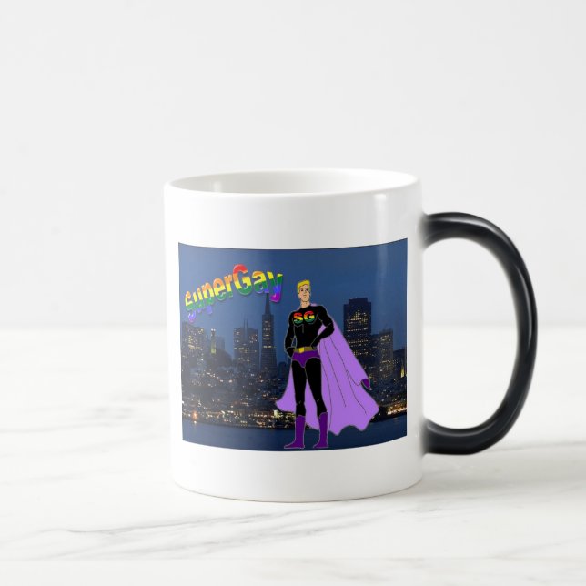 Taza Mágica SuperGay San Francisco (Derecha)