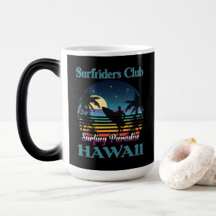 Taza Mágica Surf riders Club, Surfing Paradise, Hawaii