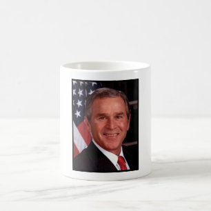 Taza Mágica Tarjeta de Navidad del Presidente estadounidense G