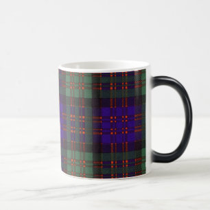 Taza Mágica Tartán del escocés de la tela escocesa del clan 