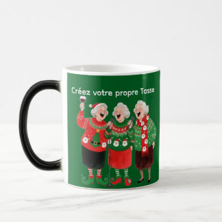 Taza Mágica Tasse de Noël Festive pour Femmes – Pulls de Noël,