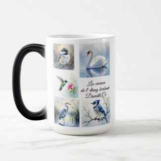 Taza Mágica Tasse « Les oiseaux de l’Étang Burbank – Danville 
