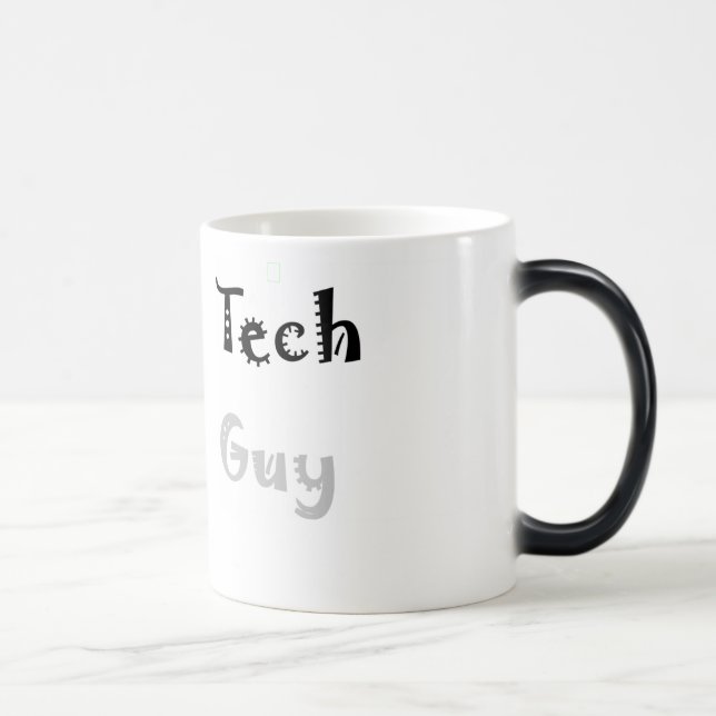 Taza Mágica ¡Taza del individuo de la tecnología! (Derecha)
