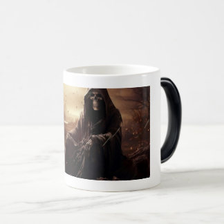 Taza Mágica Tazas, santa muerte, la niña, esotérico, mug