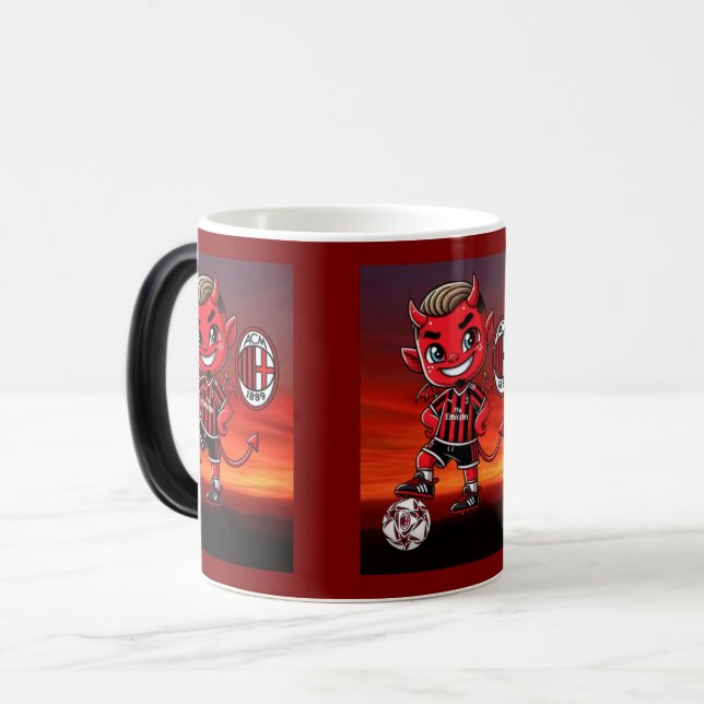 Taza Mágica Tazza Milan calcio (Anverso izquierdo)