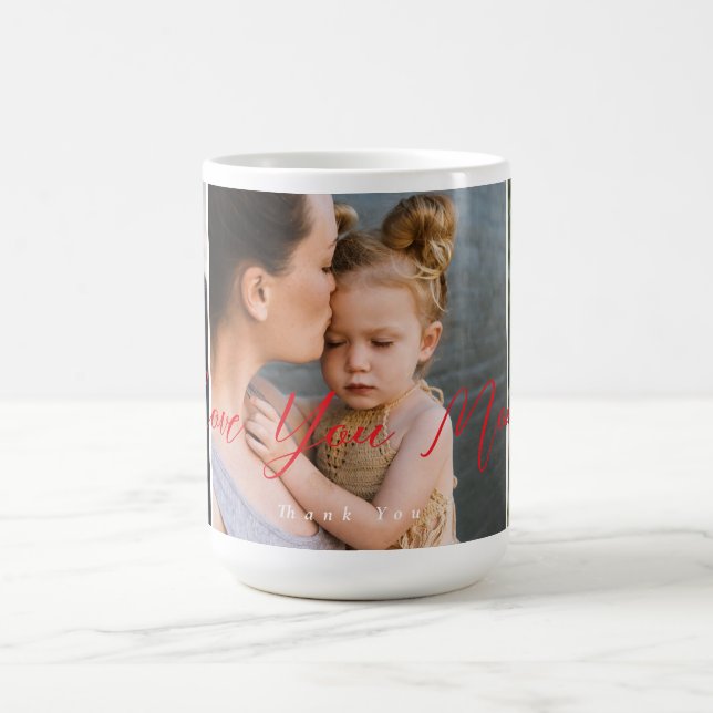 Taza Mágica Te Amas Mamá Gracias Foto (Centro)