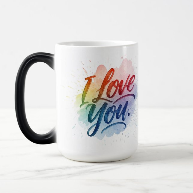 Taza Mágica Te Amo (Izquierda)