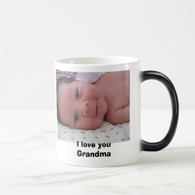 Taza Mágica Te amo abuela (Derecha)