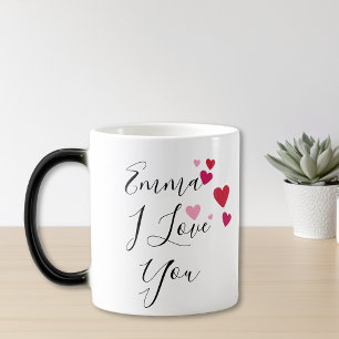 Taza Mágica Te Amo Mensaje Oculto Sorpresa Día de San Valentín