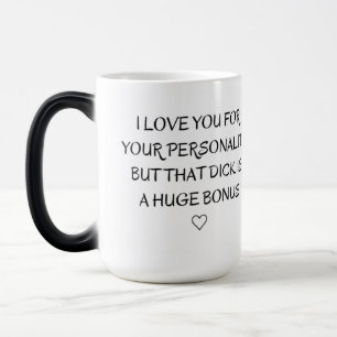 Taza Mágica Te amo por personalidad, regalo