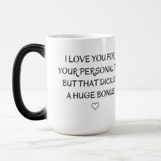 Taza Mágica Te amo por personalidad, regalo