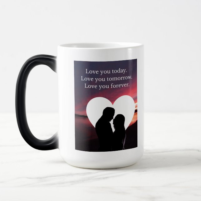 Taza Mágica Te amo por siempre (Izquierda)