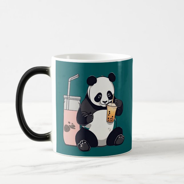 Taza Mágica Té de burbuja de café con café, té de boba (Izquierda)