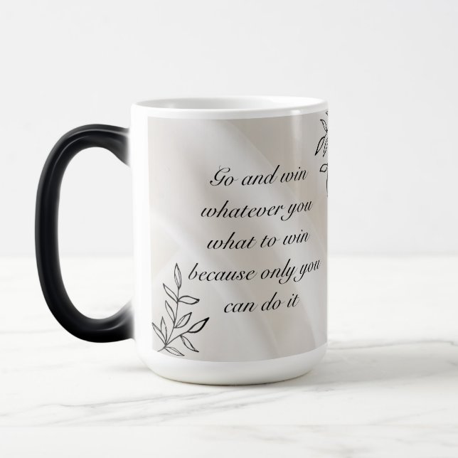 Taza Mágica Temática moderna y minimalista (Izquierda)