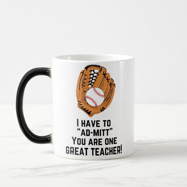 Taza Mágica Tengo que Ad-mitt, eres un gran profesor (Izquierda)