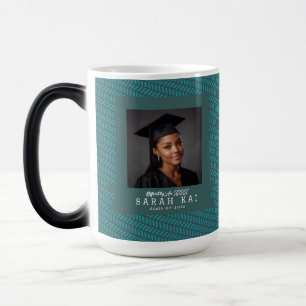 Taza Mágica Tesis de Posgrado de Patrón Abstracto Único