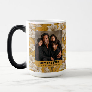 Taza Mágica Textura de Amarilis Dorado Daddy Pop Familia