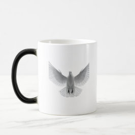 Taza Mágica "Thank You" Peace Dove in Flight