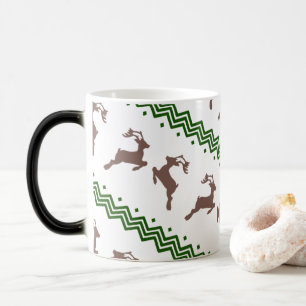 TAZA MÁGICA THE BROWN REINDEER PATTERN