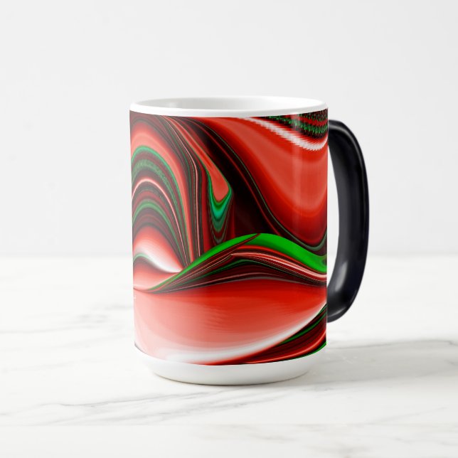 Taza Mágica The spirit of Love and Hope Abstract 3D Rainbowart (Anverso derecho)