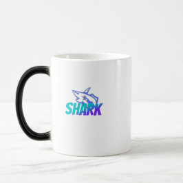 Taza Mágica Tiburón | Diseño de depredador oceánico audaz para
