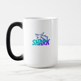 Taza Mágica Tiburón | Diseño de depredador oceánico audaz para
