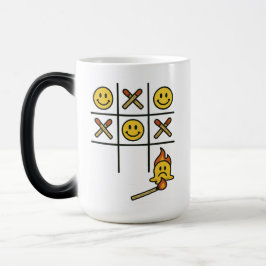 Taza Mágica Tic Tac Toe Magic Mug