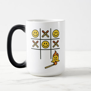 Taza Mágica Tic Tac Toe Magic Mug