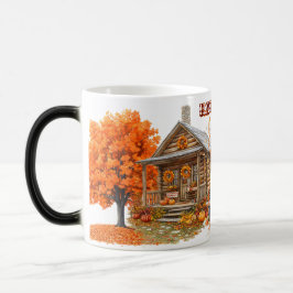 Taza Mágica Tiempo de Cosecha: Un acogedor viaje de otoño