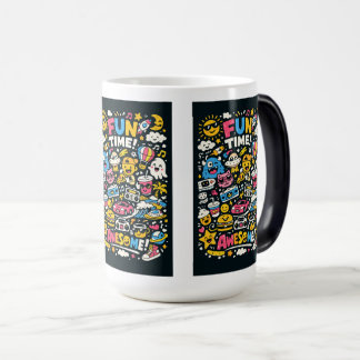 Taza Mágica “TIEMPO DIVERTIDO” y “¡GENIAL!