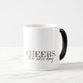 Taza Mágica TIPOgrafía ACOGEDORA A UN NUEVO DÍA DE UN artista