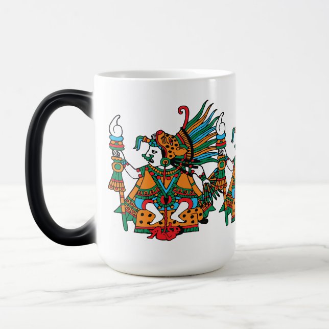 Taza Mágica Tlazolteotl - Diosa De La Suciedad De La Madre Tie (Izquierda)