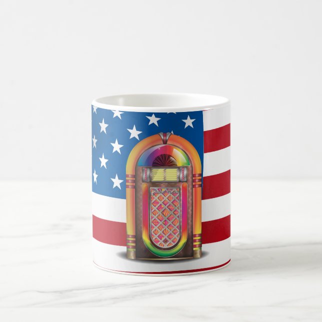 Taza Mágica TocaDiscos USA (Centro)