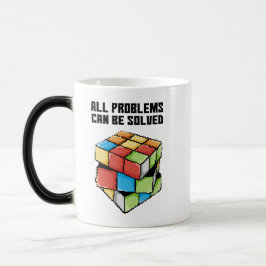 Taza Mágica Todos los problemas pueden resolverse de manera po