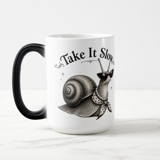 TAZA MÁGICA TÓMALO DESPACIO (Izquierda)