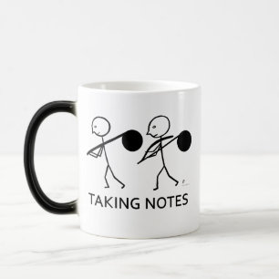 Taza Mágica Tomar notas