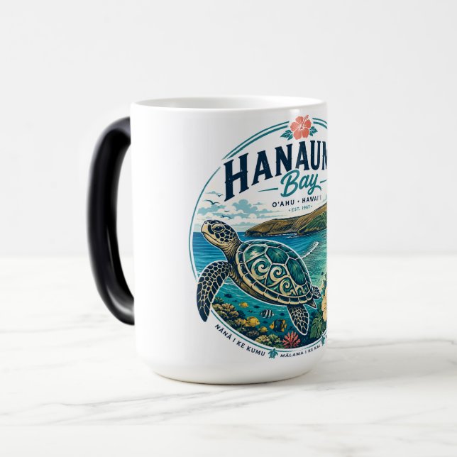 Taza Mágica Tortuga de Hawái (Anverso izquierdo)